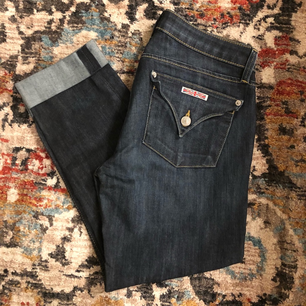 Hudson cropped jeans